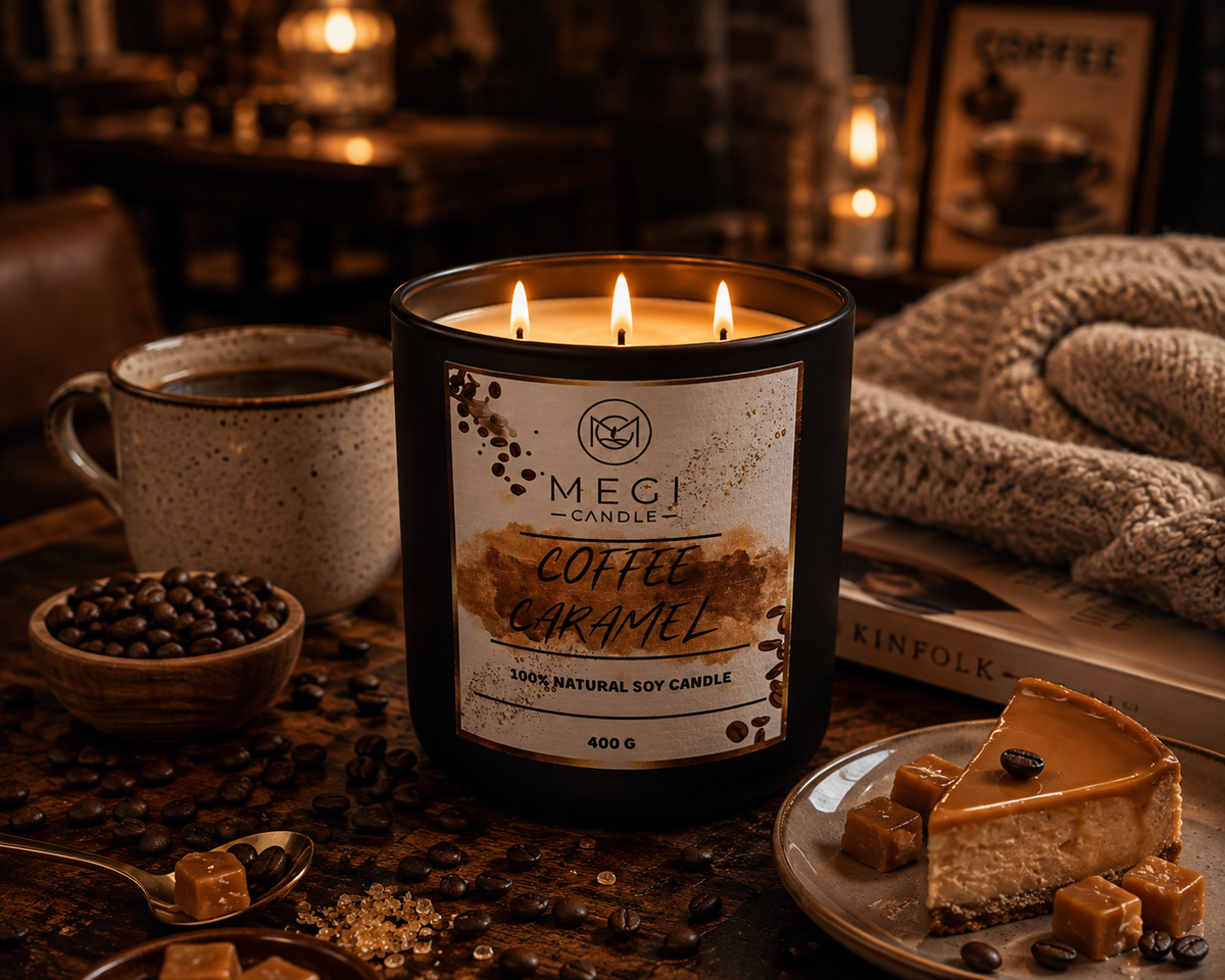 MEGI Candle Coffee Caramel