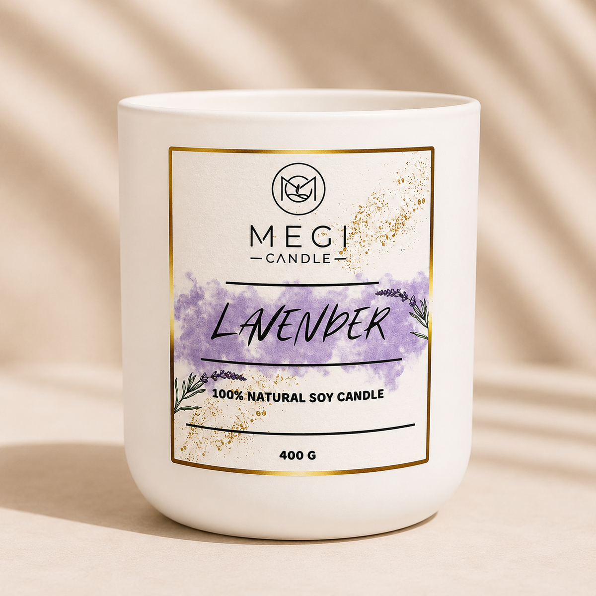 MEGI Candle  Lavender