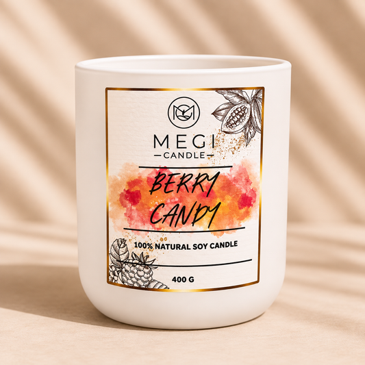 MEGI Candle Berry Candy