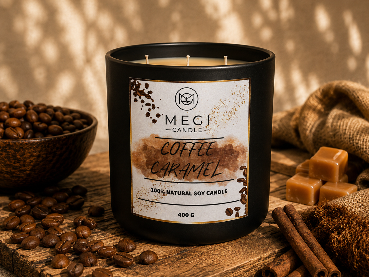 MEGI Candle Coffee Caramel