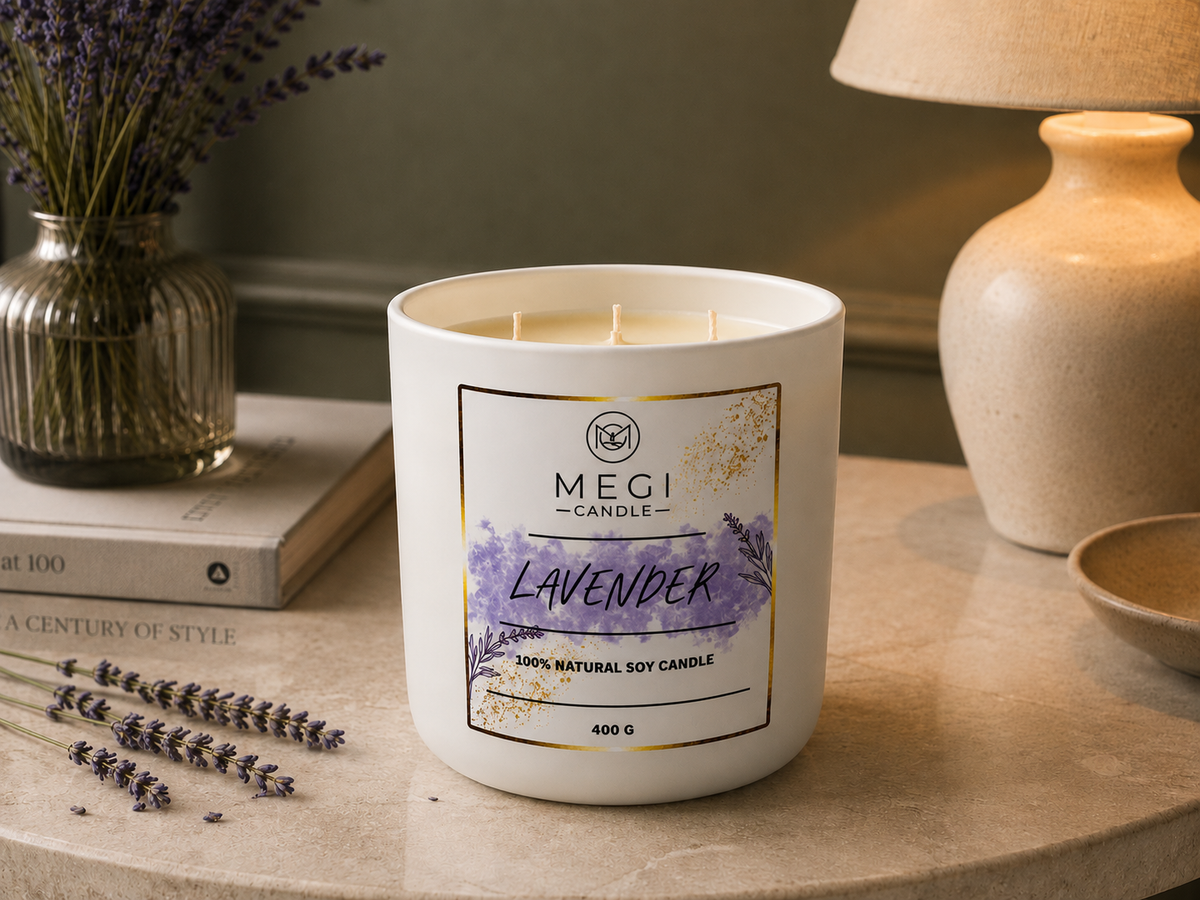 MEGI Candle  Lavender