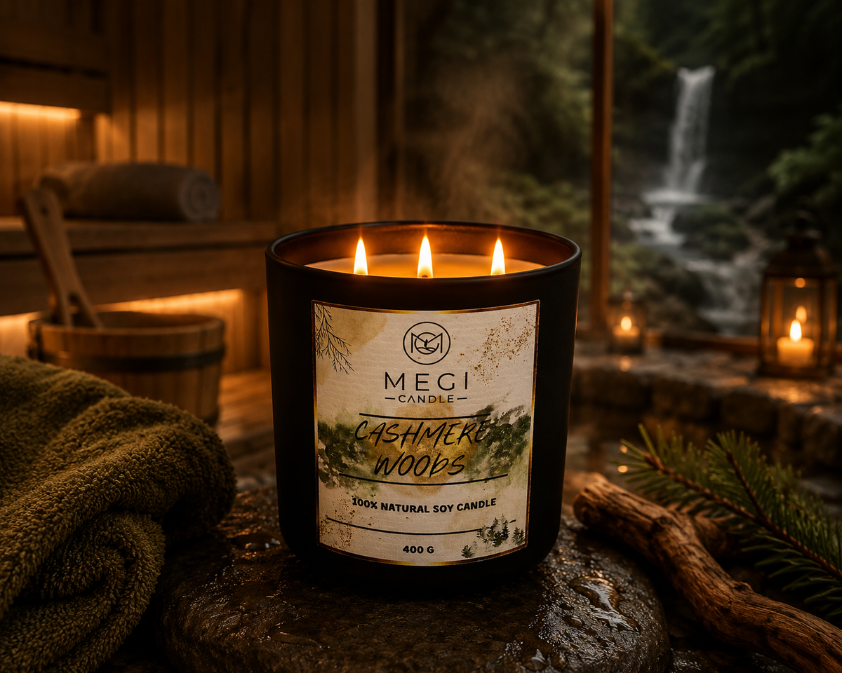 MEGI Candle Cashmere Woods