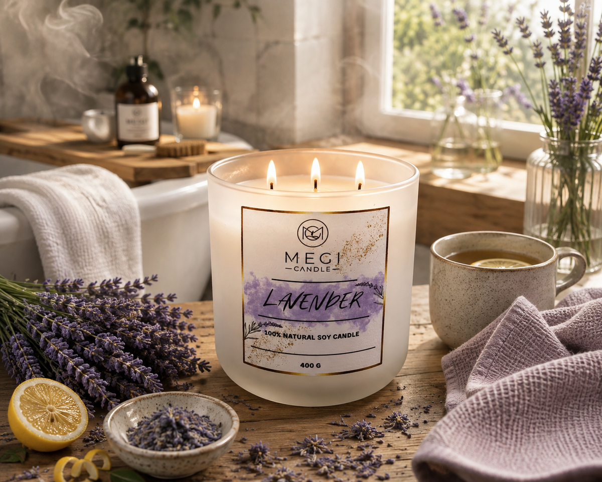 MEGI Candle  Lavender
