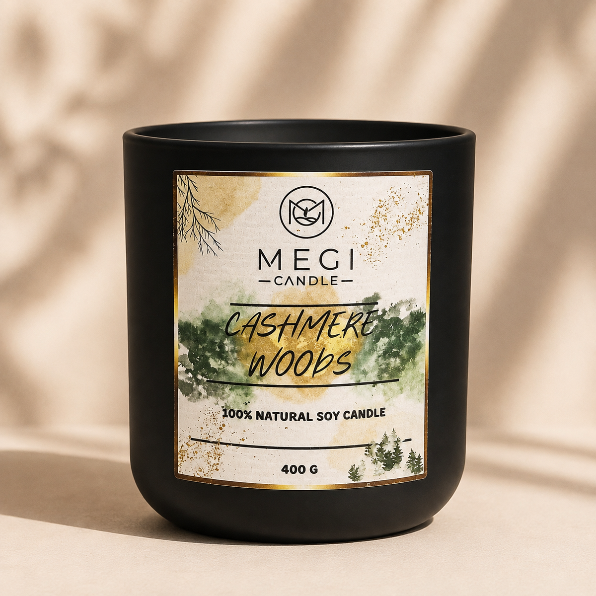 MEGI Candle Cashmere Woods